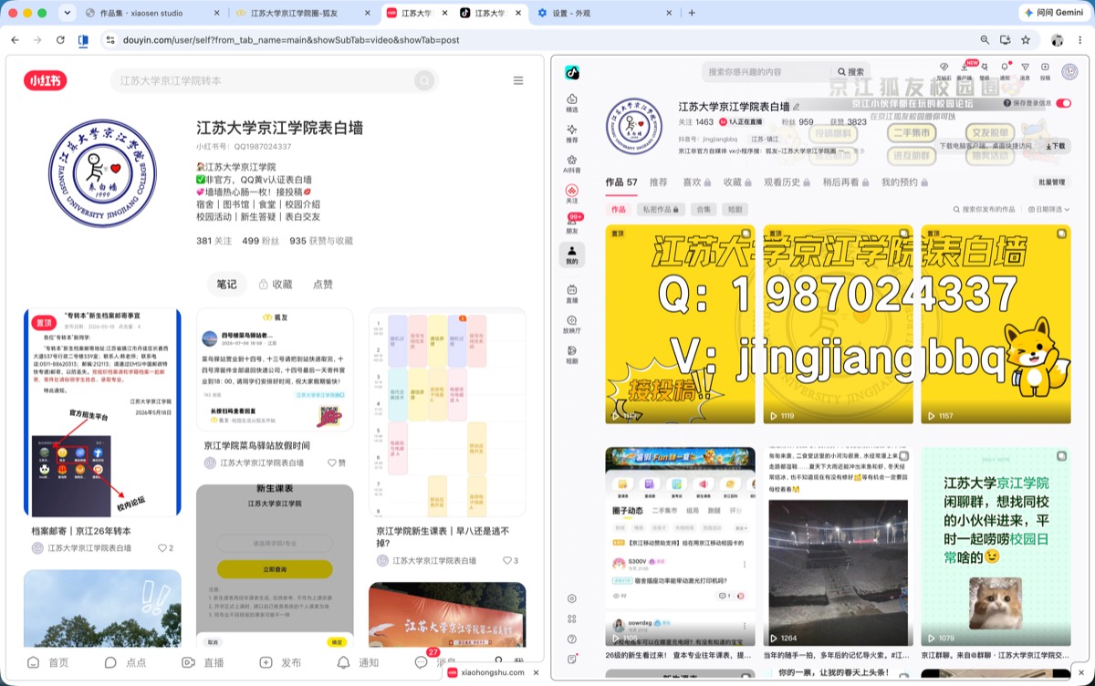 公域运营 · 抖音小红书